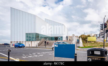 The Turner Contemporary, cultural destination, Margate, a seaside town on the coast of Kent, UK, United Kingdom