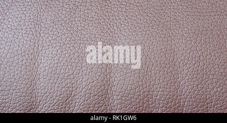 cowhide leather texture. brown leather texture. large pores Stock Photo