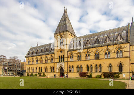 Natural history museum of Oxford Stock Photo