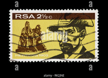 Postage stamp from South Africa depicting James B. M. Hertzog, Boer general and prime minister. Stock Photo