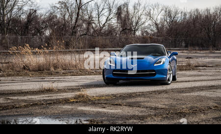 2014 Chevrolet Corvette Stingray Z51 Stock Photo