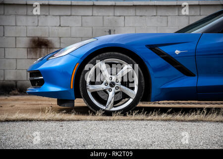 2014 Chevrolet Corvette Stingray Z51 Stock Photo