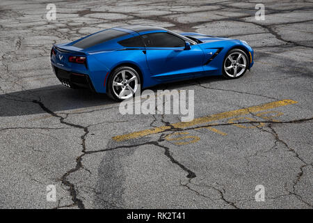 2014 Chevrolet Corvette Stingray Z51 Stock Photo