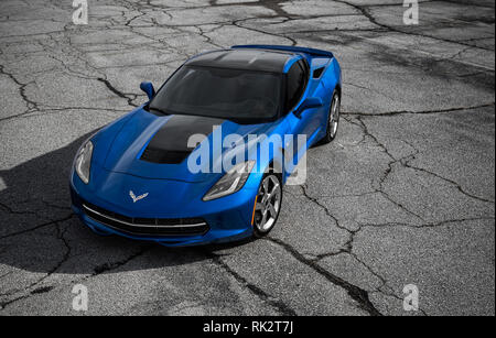 2014 Chevrolet Corvette Stingray Z51 Stock Photo