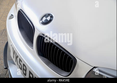 Modified E87 shape BMW 135 1 Series Convertible Stock Photo