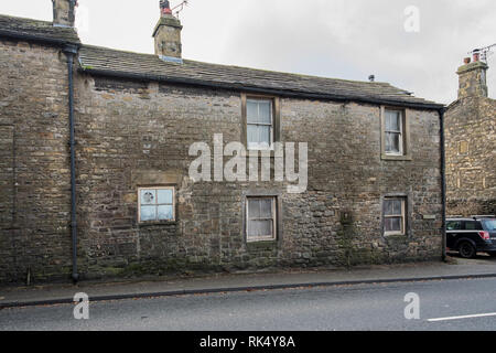 Ash Lea, Listed building in Long Preston Stock Photo