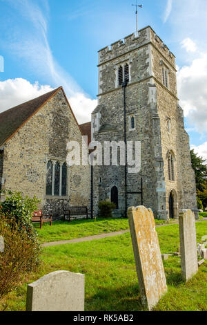 St Paulinus Church, Perry Street, Crayford, Kent Stock Photo