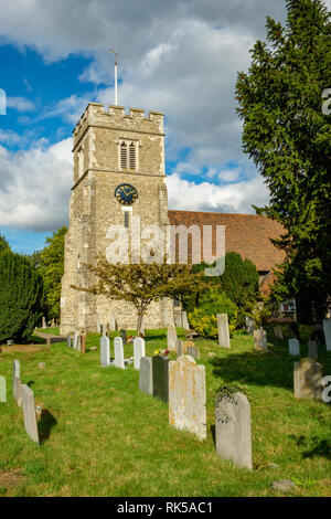 St Paulinus Church, Perry Street, Crayford, Kent Stock Photo