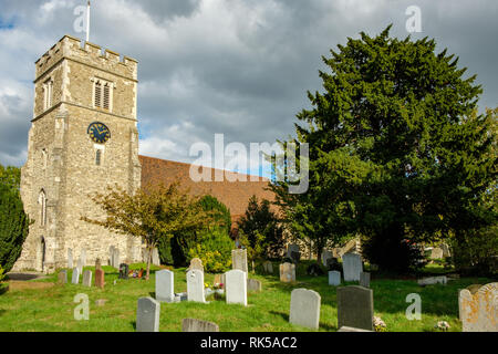 St Paulinus Church, Perry Street, Crayford, Kent Stock Photo