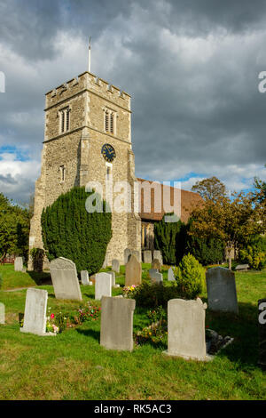 St Paulinus Church, Perry Street, Crayford, Kent Stock Photo