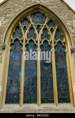 St Paulinus Church, Perry Street, Crayford, Kent Stock Photo