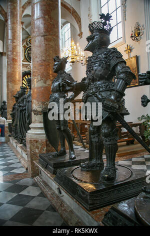 Large bronze german renaissance statues of ancestors, relatives and ...