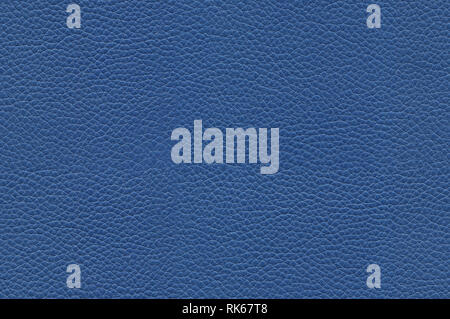 seamless blue leather texture Stock Photo