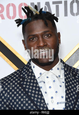 Los Angeles, CA, USA. 9th Feb, 2019. 09 February 2019 - Los Angeles, California - Antonio Brown. 2019 Roc Nation THE BRUNCH held at a Private Residence. Photo Credit: Birdie Thompson/AdMedia Credit: Birdie Thompson/AdMedia/ZUMA Wire/Alamy Live News Stock Photo