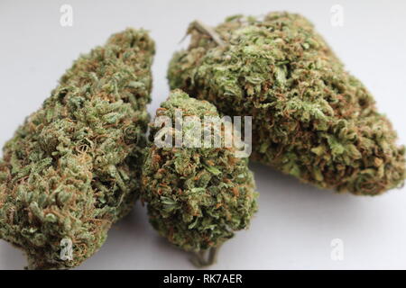 Nugs of Cannabis Stock Photo