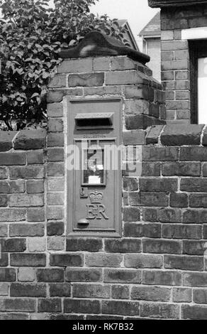 Old wall mounted post boxes