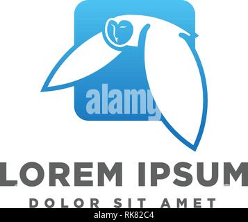 owl logo template vector illustration icon element isolated Stock Vector