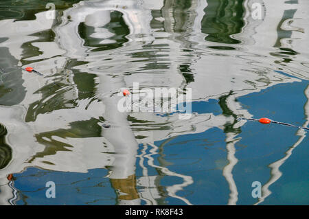 Israel, Tiberias, Fishing Harbour on the Sea of Galilee Stock Photo