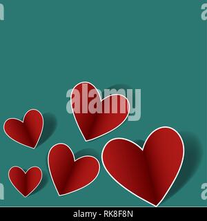 Heart Love Emoji Icon Object Symbol Gradient Vector Art Design. Stock Vector