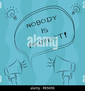 Nobody is perfect essay