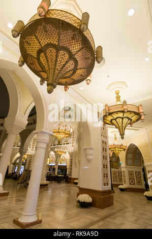 The Dubai Mall Gold Souk in downtown Dubai in the United Arab Emirates, (UAE) Stock Photo