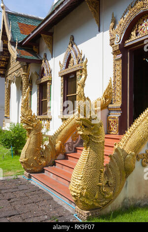 Wat Chiang Man, Chiang Mai, Thailand Stock Photo
