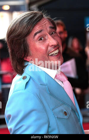 24th July 2013 - Alpha Papa World Premiere, Vue Cinema, Leicester Square, London Photo Shows: Actor Steve Coogan arrives in character as Alan Partridg Stock Photo