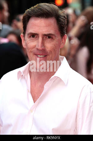 24th July 2013 - Alpha Papa World Premiere, Vue Cinema, Leicester Square, London Photo Shows: Rob Brydon Stock Photo