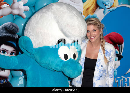 28th July 2013 - The Smurfs 2, Gala Screening, Vue Cinema, Leicester Square, London Photo Shows: Ashley James Stock Photo