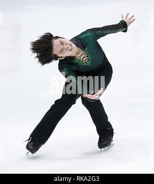 Kazuki TOMONO, Japan, during Men Free Skating, at the ISU Grand 