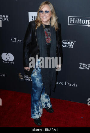 California, USA. 9th Feb 2019.  Singer Melissa Etheridge arrives at The Recording Academy And Clive Davis' 2019 Pre-GRAMMY Gala held at The Beverly Hilton Hotel on February 9, 2019 in Beverly Hills, Los Angeles, California, United States. (Photo by Xavier Collin/Image Press Agency) Credit: Image Press Agency/Alamy Live News Stock Photo