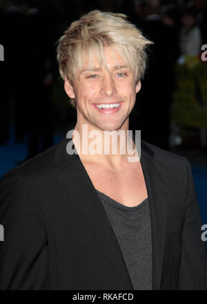 'Filth' - London Premiere, Red Carpet Arrivals Mitch Hewer  arrives Stock Photo