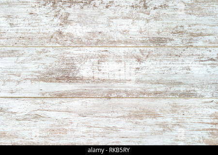 White painted scratched oak, wood with patterns - high quality texture / background Stock Photo