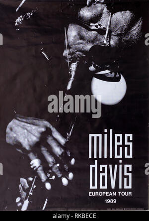 Miles davis concert poster hi-res stock photography and images - Alamy
