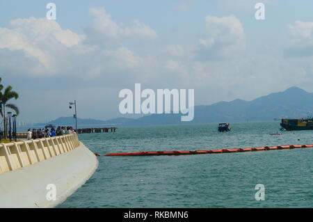 Shenzhen, China: the sea scenery of shekou port Stock Photo