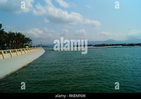 Shenzhen, China: the sea scenery of shekou port Stock Photo