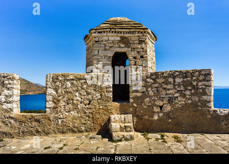 Porto Palermo Castle in the bay of Porto Palermo, Albania, Europe Stock Photo