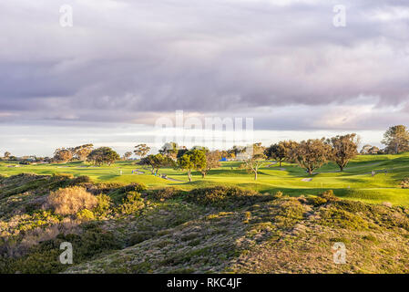 Torrey Pines Golf Course. La Jolla, California, USA. Stock Photo