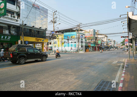 PATTAYA, THAILAND - CIRCA FEBRUARY, 2016: Pattaya at daytime. Pattaya is a resort city in Thailand. Stock Photo