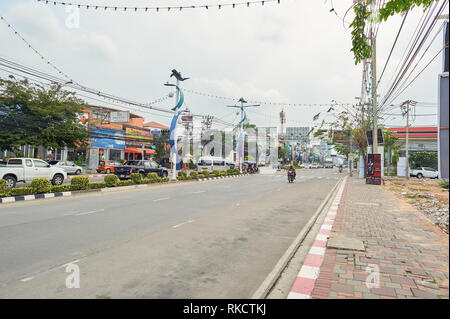 PATTAYA, THAILAND - CIRCA FEBRUARY, 2016: Pattaya at daytime. Pattaya is a resort city in Thailand. Stock Photo