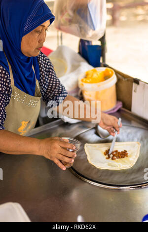 Chiang mai braless pancake seller