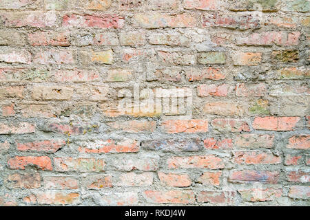 Old red brick wall Stock Photo