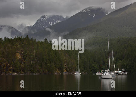 Melanie Cove Desolation Sound British Columbia Canada Stock Photo - Alamy
