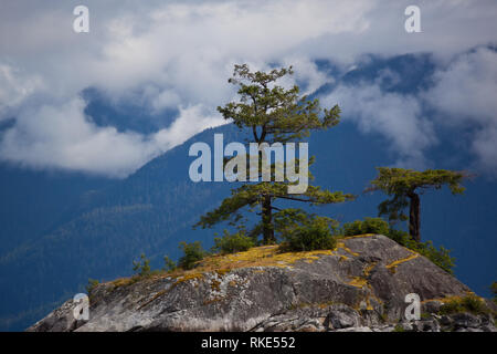 Scobell Island, Desolation Sound, British Columbia, Canada Stock Photo