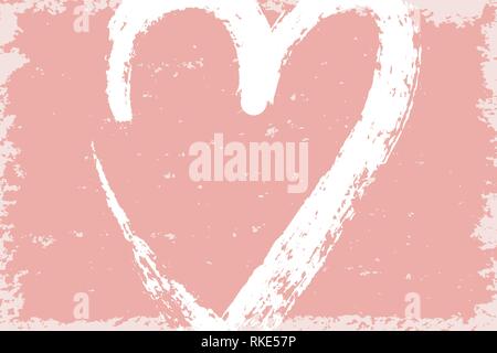 Abstract pink background. Textured paper for Valentine post card. Stock Vector