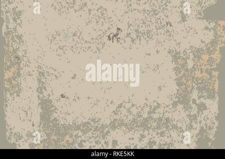 Gray textured concrete wall. Grunge textured background. Stock Vector