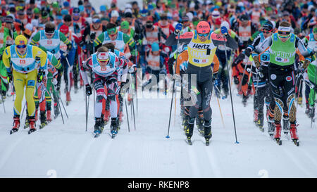 Bedrichov Czech Republic 10th Feb 2019 Swedish Lina Korsgren In The Women S Category Won The Jizerska Padesatka 50 Km International Ski Classics Cross Country Skiing Race In Bedrichov Czech Republic February 10 2019 Credit