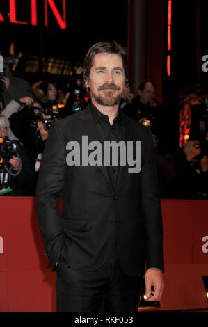 Berlin, Germany. 07th Feb, 2019. Berlin Film Festival. Red Carpet film Vice. Pictured: Chritian Bale Credit: Independent Photo Agency/Alamy Live News Stock Photo