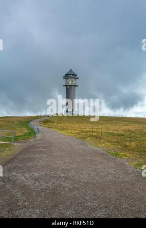 Feldberg tower. Feldberg Mountain. Black Forest. Baden-Wuerttemberg, Germany, Europe