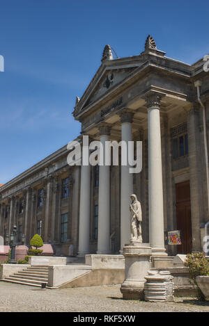 Istanbul, Turkey - May 25, 2006: Main entrance of Istanbul Archaeology Museum. The museum was founded by decree as the Imperial Museum in 1891 Stock Photo